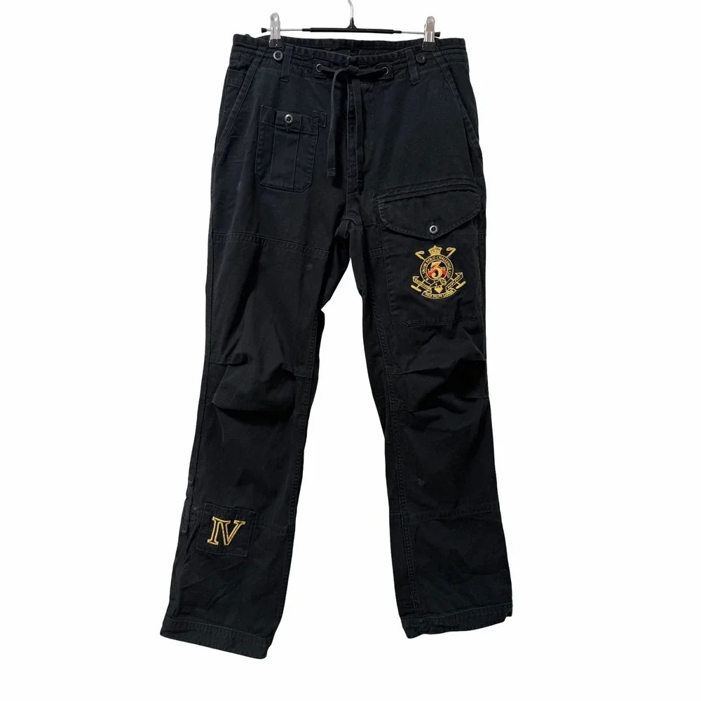 Vintage Polo Ralph Lauren PRL Snow World Cup Challenge Cargo Pants Mens 32x32